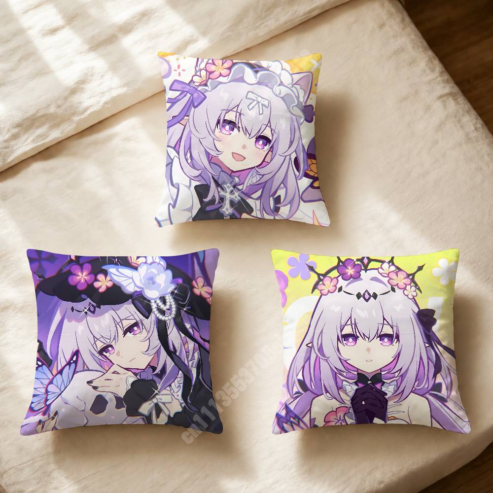 Home Textiles And Furnishing - Castorice Honkai Star Rail Printed Pillow
