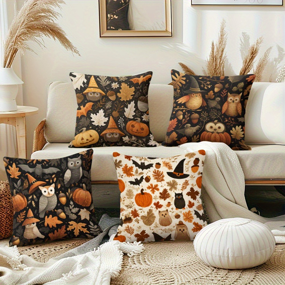 Your Home Textiles - Short plush material pillowcaseHalloween Themed Pillowcases
