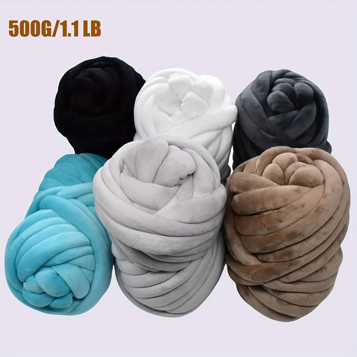 Throw Blanket Chunky Knit - 1pc Giant Soft Chunky Yarn -