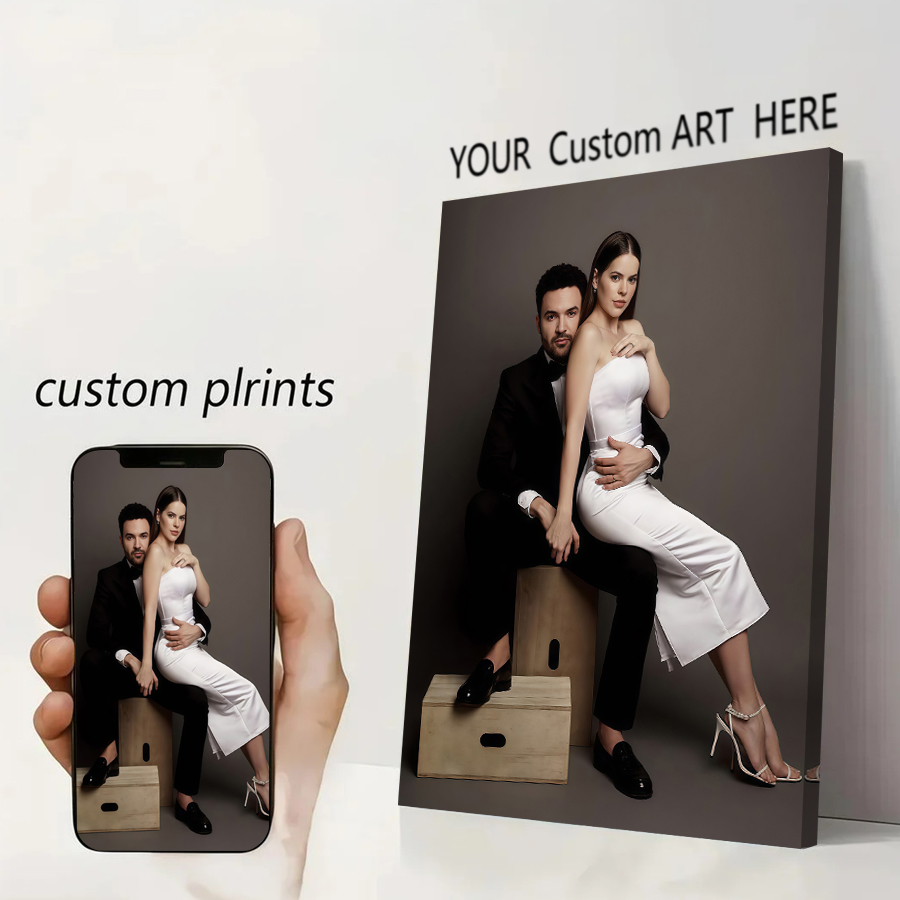 Custom Print Canvas Poster Ani - Your Home Textiles ulasan dan harga
