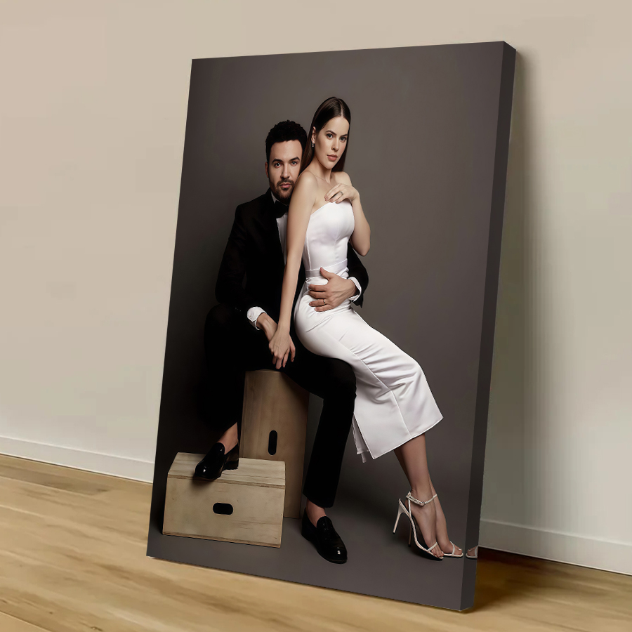 Custom Print Canvas Poster Ani - Your Home Textiles ulasan dan harga