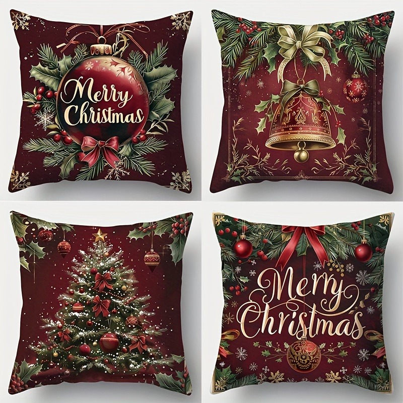 Festive Christmas Pillowcases: - Your Home Textiles ulasan dan harga