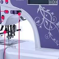 Professional Digital Embroider - Home Textile Industry ulasan dan harga