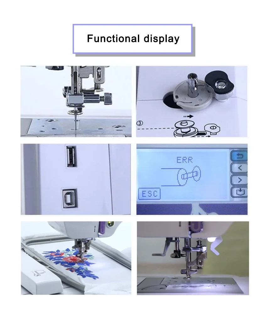 Professional Digital Embroider - Home Textile Industry ulasan dan harga