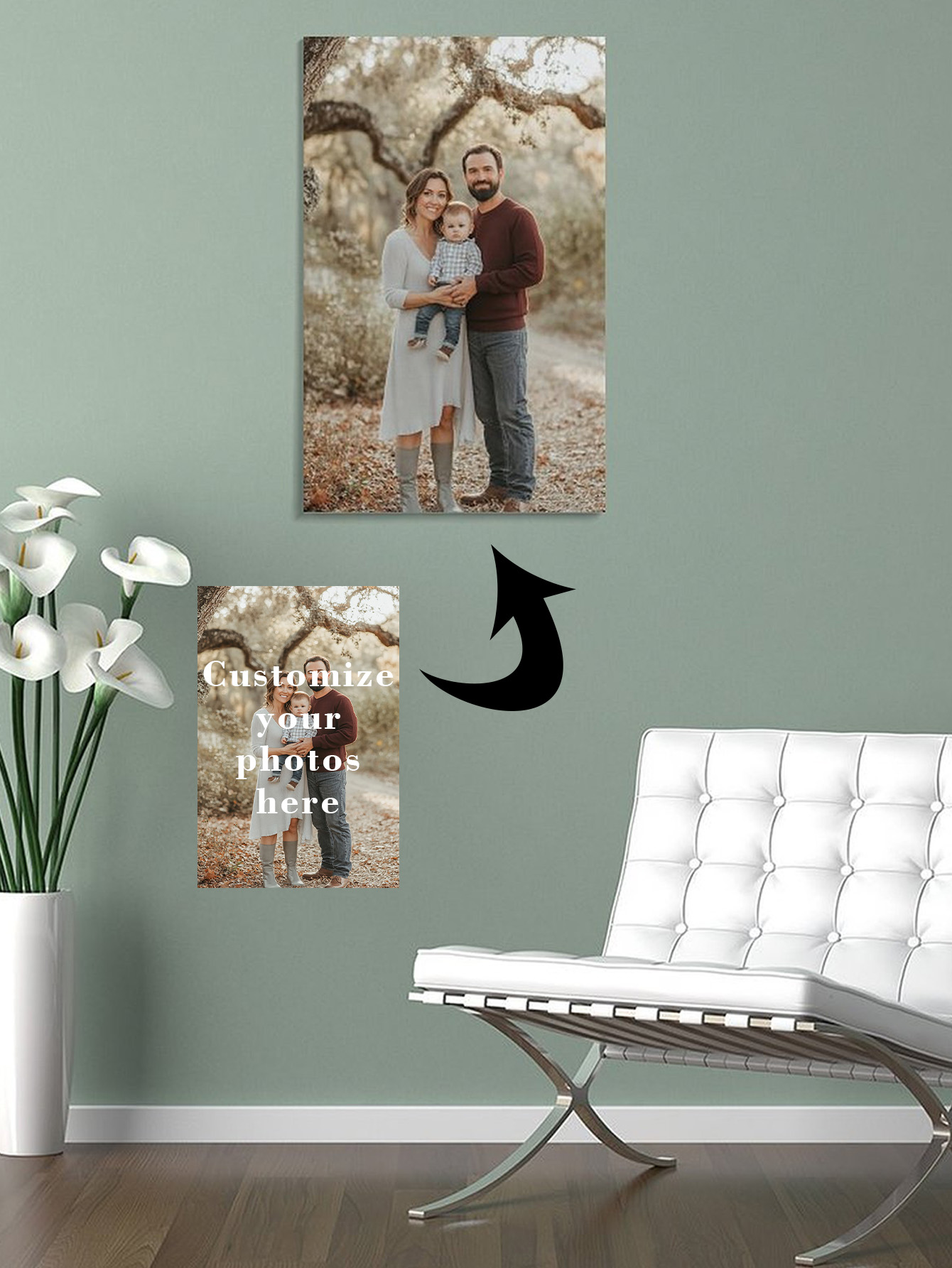 Customized Canvas (frameless o - Your Home Textiles ulasan dan harga