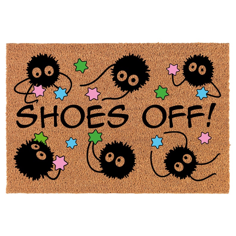 Custom Shoe off Coir Doormat W - Your Home Textiles ulasan dan harga