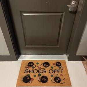 Custom Shoe off Coir Doormat W - Your Home Textiles ulasan dan harga