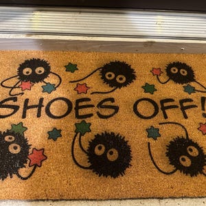 Custom Shoe off Coir Doormat W - Your Home Textiles ulasan dan harga