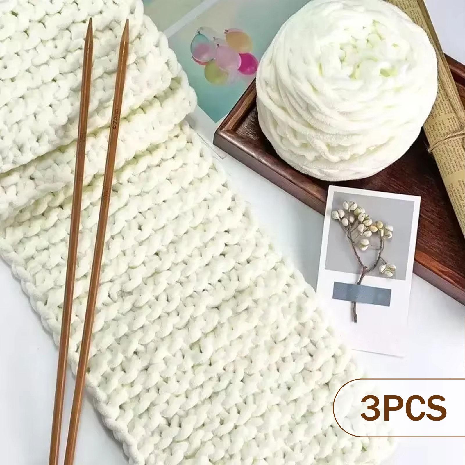 Super Bulky Chunky Yarn Polyes - Throw Blanket Chunky Knit ulasan dan harga