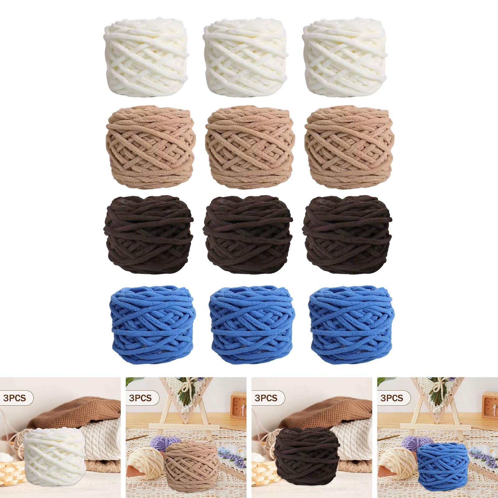 Super Bulky Chunky Yarn Polyes - Throw Blanket Chunky Knit ulasan dan harga