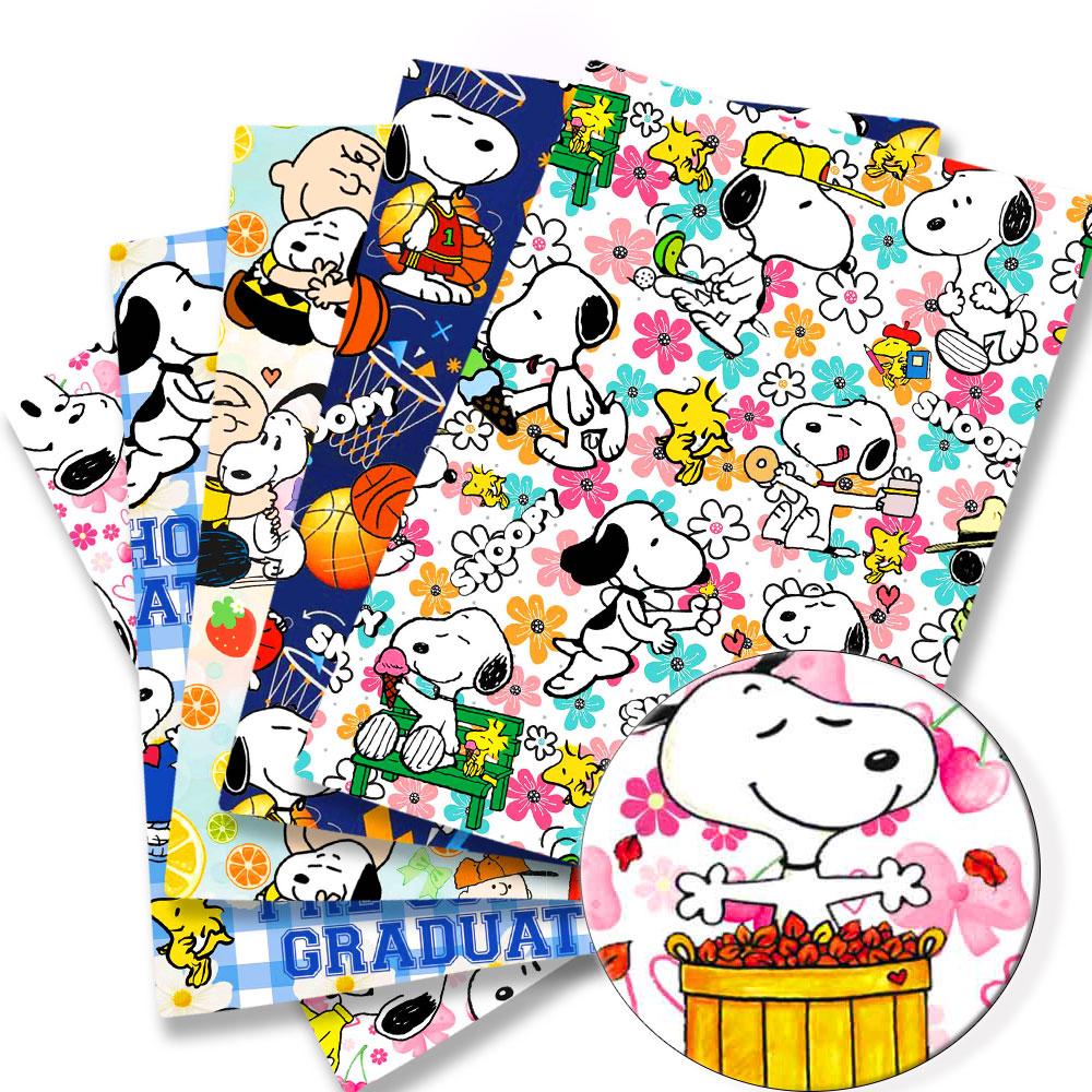 TAKARA TOMY Snoopy fabric140x5 - Home Textiles Curtains ulasan dan harga