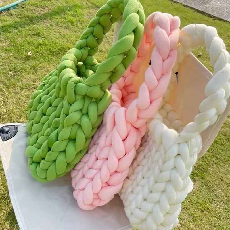 500G Super Velvet Chunky Yarn  - Throw Blanket Chunky Knit ulasan dan harga