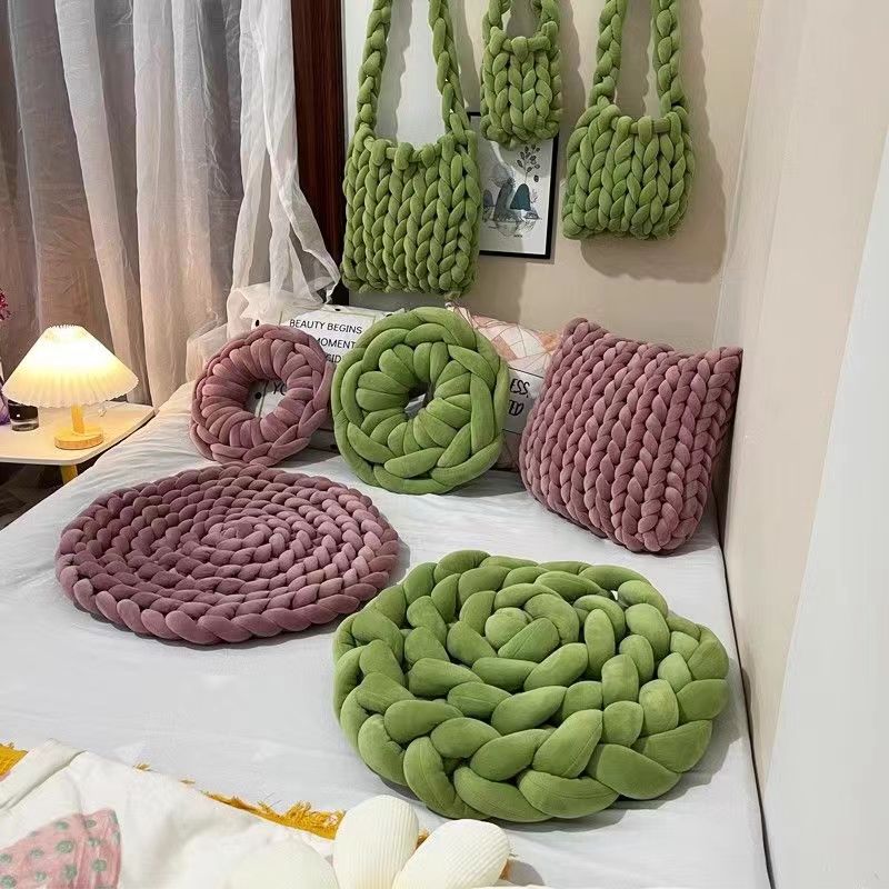 500G Super Velvet Chunky Yarn  - Throw Blanket Chunky Knit ulasan dan harga