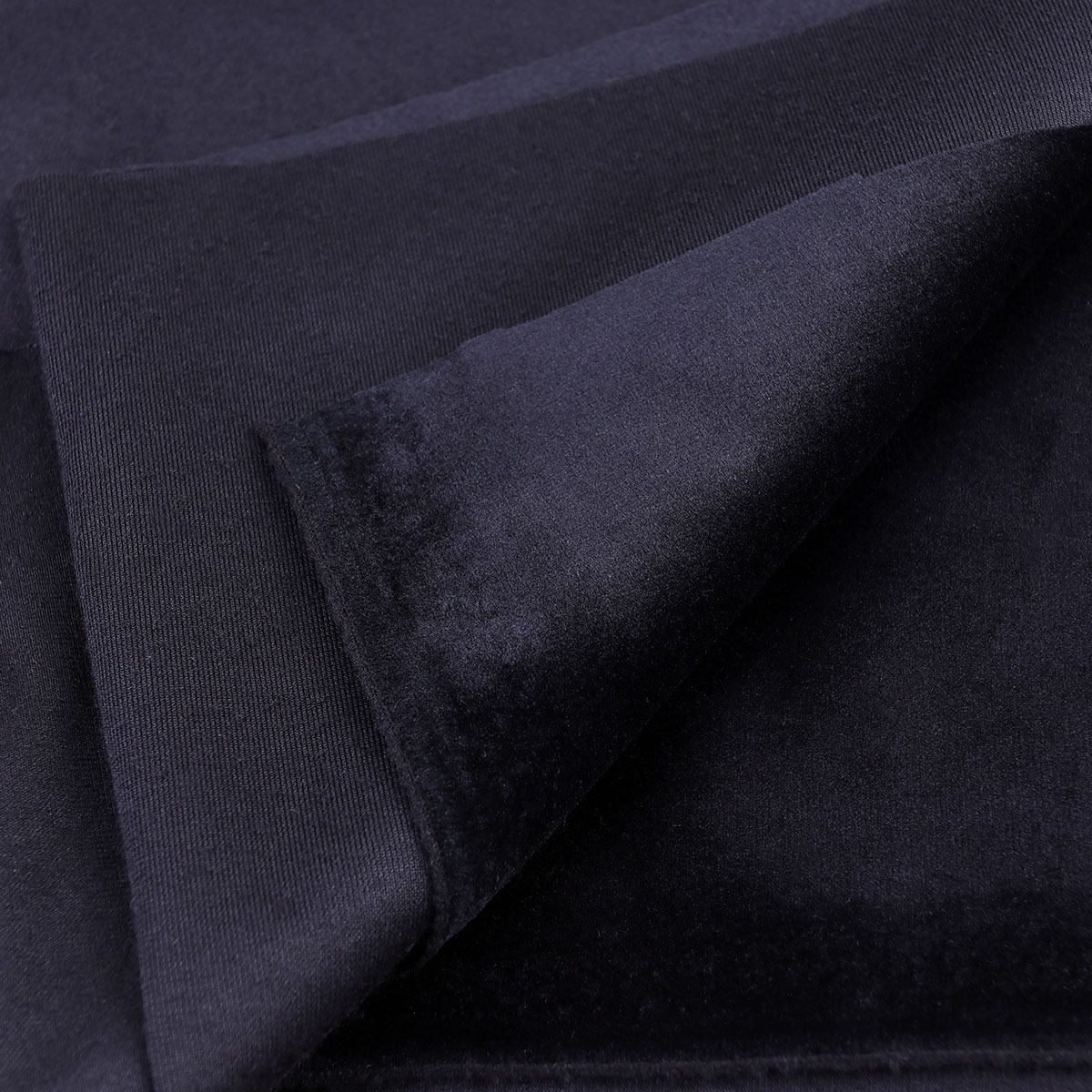 Black Single Side Lint Flannel - Home Textiles Curtains ulasan dan harga