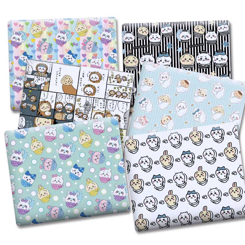 Cartoon fabric 140x50CM cotton - Home Textiles Curtains ulasan dan harga