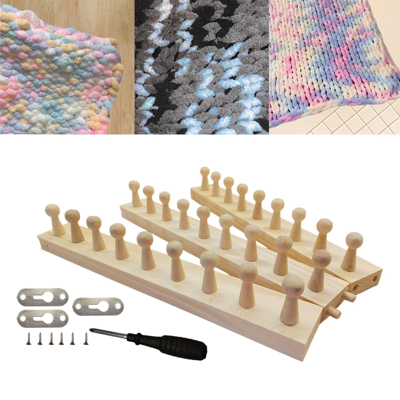 Adjustable Blanket Knitting Lo - Throw Blanket Chunky Knit ulasan dan harga