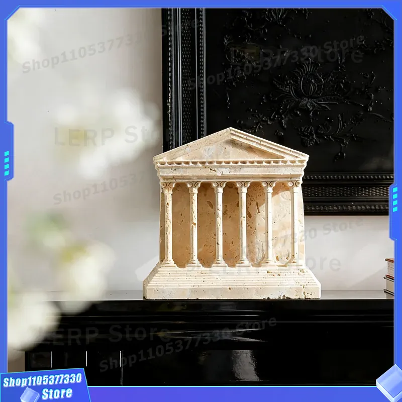 Luxury Yellow Travertine Stone - Home Textiles And Furnishing ulasan dan harga