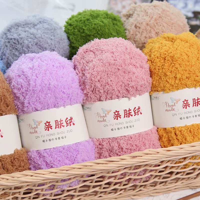 Chenille Plush Chunky Yarn for - Throw Blanket Chunky Knit ulasan dan harga