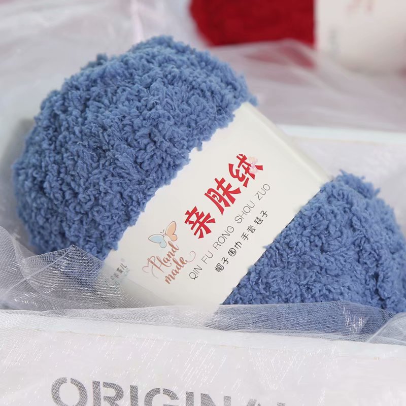 Chenille Plush Chunky Yarn for - Throw Blanket Chunky Knit ulasan dan harga