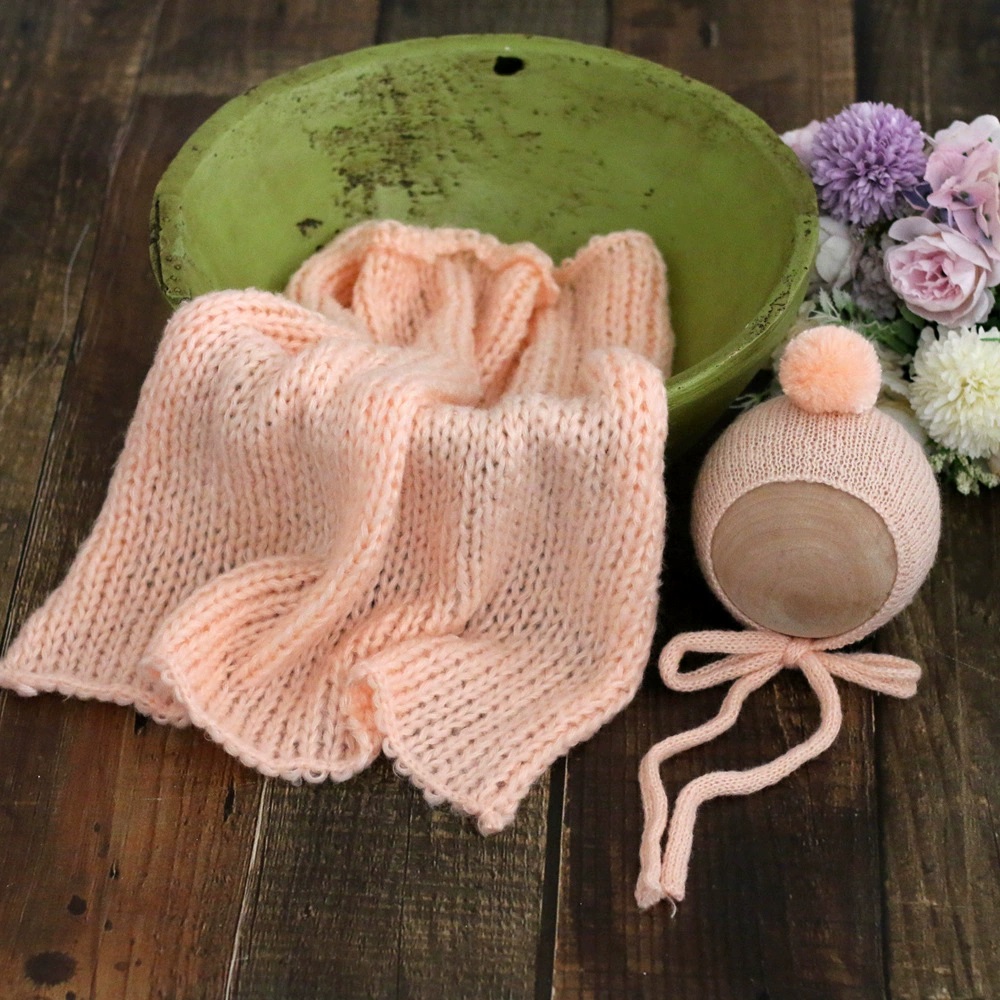 Mohair Knitted Baby Blanket wi - Throw Blanket Chunky Knit ulasan dan harga